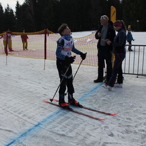 Školní závody v běhu na lyžích