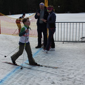 Školní závody v běhu na lyžích