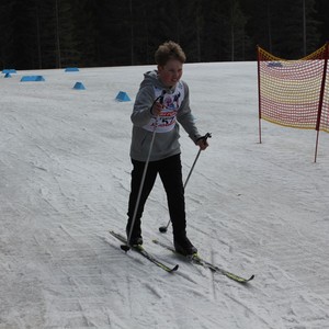 Školní závody v běhu na lyžích