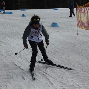 Školní závody v běhu na lyžích