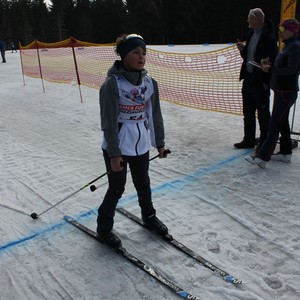 Školní závody v běhu na lyžích