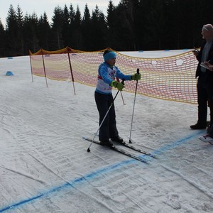 Školní závody v běhu na lyžích