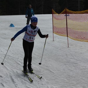 Školní závody v běhu na lyžích