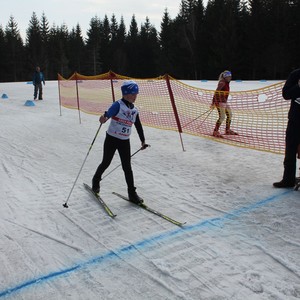 Školní závody v běhu na lyžích