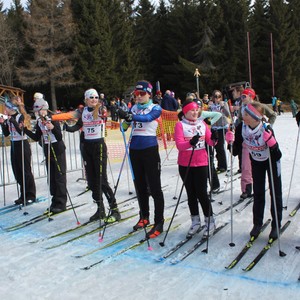 Školní závody v běhu na lyžích
