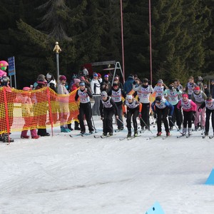 Školní závody v běhu na lyžích