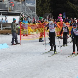 Školní závody v běhu na lyžích