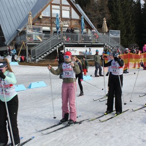 Školní závody v běhu na lyžích