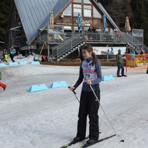 Školní závody v běhu na lyžích