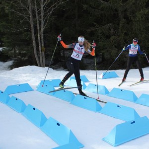 Školní závody v běhu na lyžích