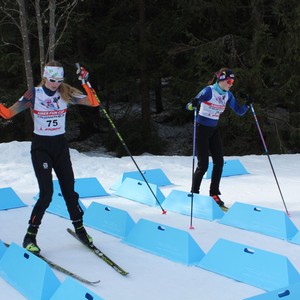 Školní závody v běhu na lyžích