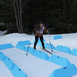 Školní závody v běhu na lyžích