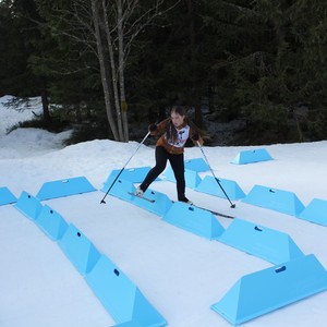 Školní závody v běhu na lyžích