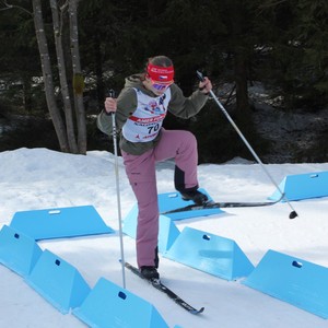 Školní závody v běhu na lyžích