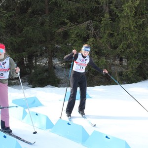 Školní závody v běhu na lyžích
