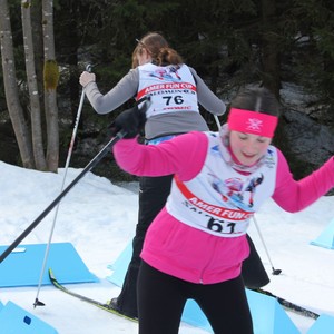 Školní závody v běhu na lyžích