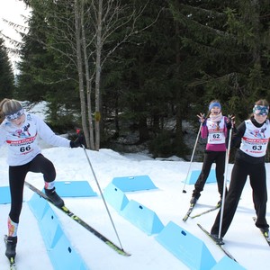 Školní závody v běhu na lyžích