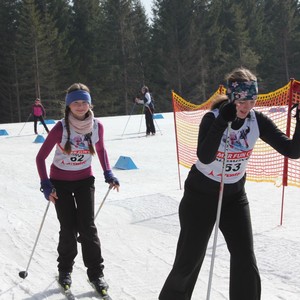 Školní závody v běhu na lyžích
