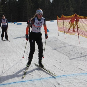 Školní závody v běhu na lyžích