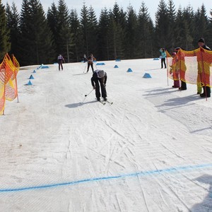 Školní závody v běhu na lyžích