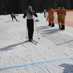 Školní závody v běhu na lyžích