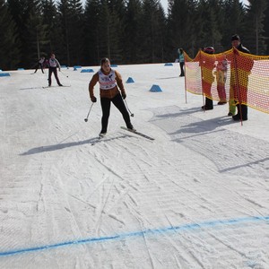 Školní závody v běhu na lyžích