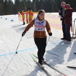 Školní závody v běhu na lyžích