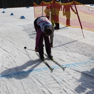 Školní závody v běhu na lyžích