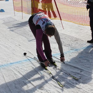 Školní závody v běhu na lyžích