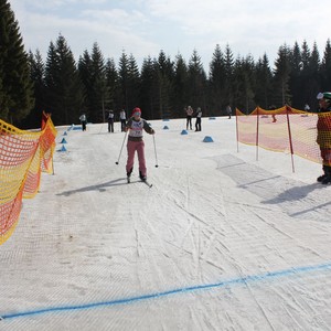 Školní závody v běhu na lyžích