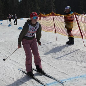 Školní závody v běhu na lyžích