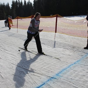 Školní závody v běhu na lyžích