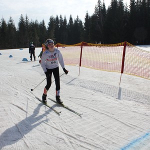 Školní závody v běhu na lyžích