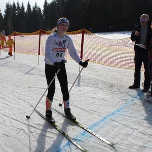 Školní závody v běhu na lyžích