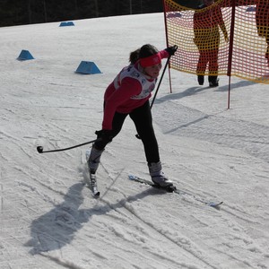 Školní závody v běhu na lyžích