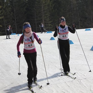 Školní závody v běhu na lyžích