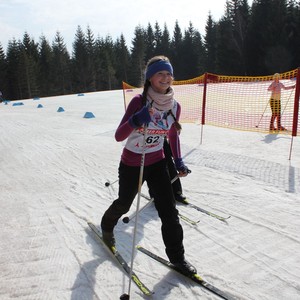 Školní závody v běhu na lyžích