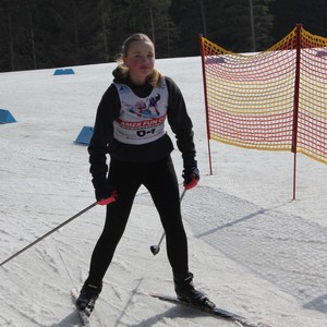 Školní závody v běhu na lyžích