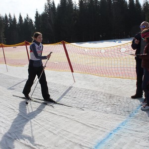 Školní závody v běhu na lyžích