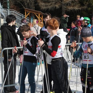 Školní závody v běhu na lyžích