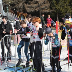 Školní závody v běhu na lyžích