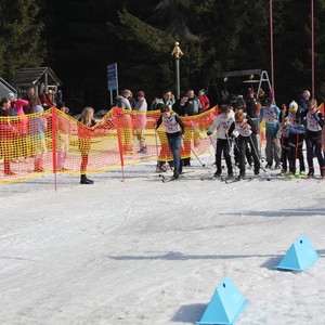 Školní závody v běhu na lyžích