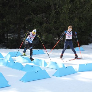 Školní závody v běhu na lyžích