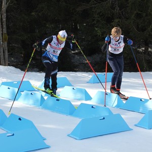 Školní závody v běhu na lyžích