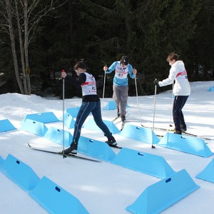 Školní závody v běhu na lyžích