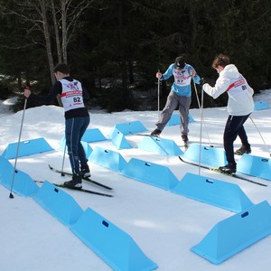 Školní závody v běhu na lyžích