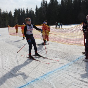 Školní závody v běhu na lyžích
