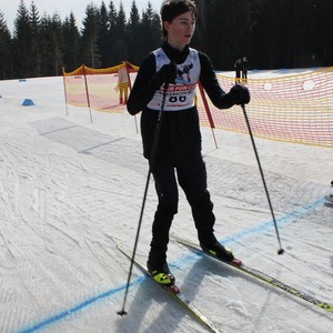 Školní závody v běhu na lyžích