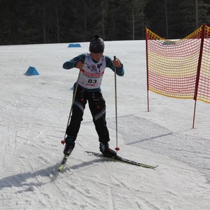 Školní závody v běhu na lyžích