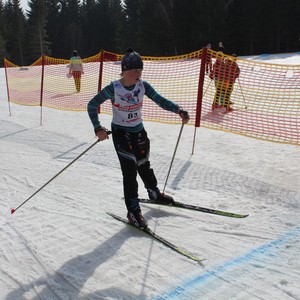 Školní závody v běhu na lyžích